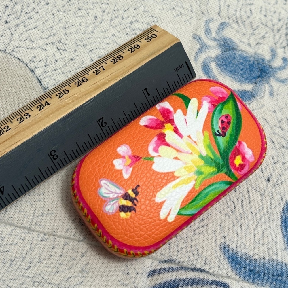 Brighton FRENCH GARDEN Mini Box & LOVE Compact Mirror Lot of 2 - Picture 3 of 11